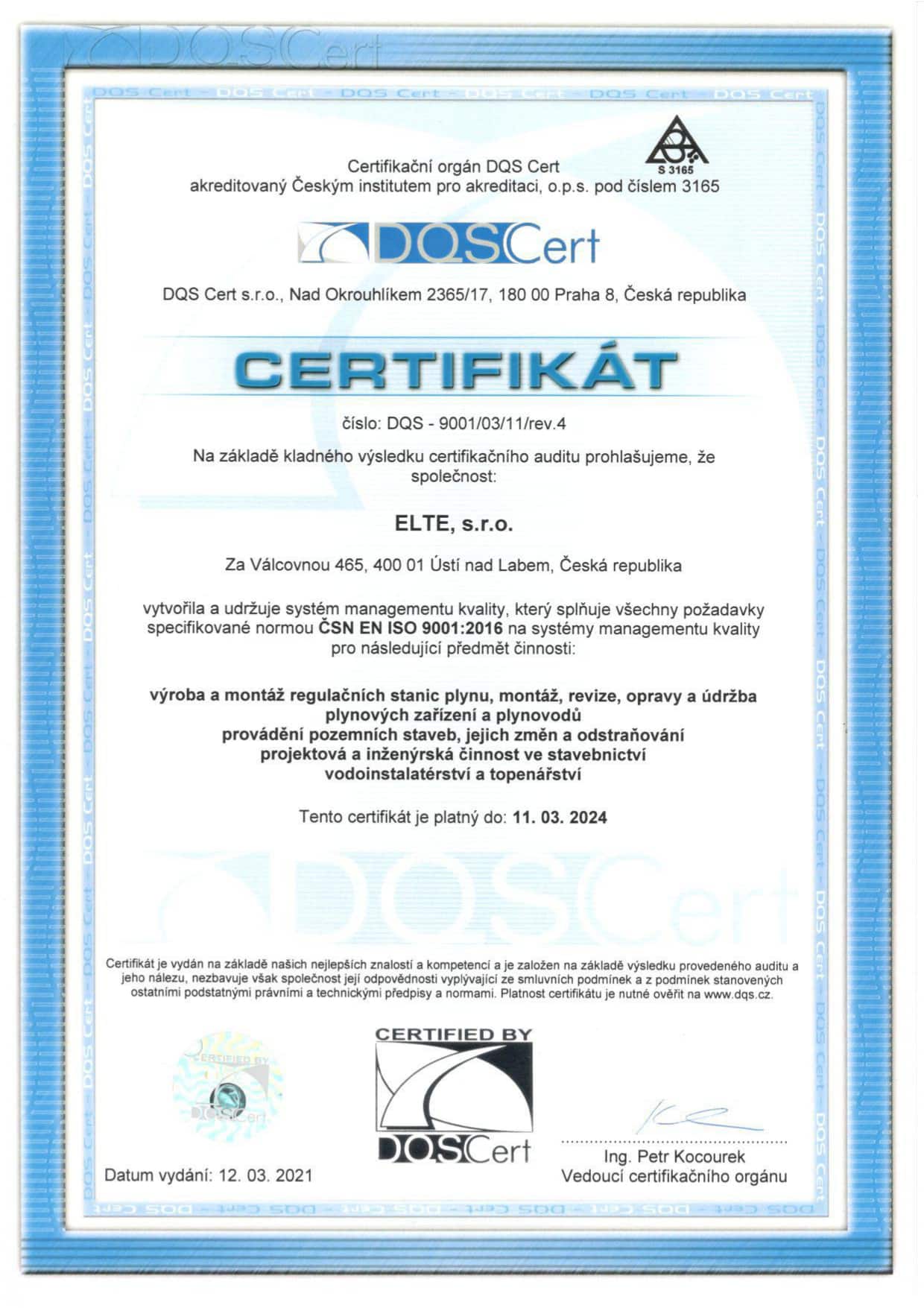 01 - Certifikát_ČSN EN ISO 3834-2:2022